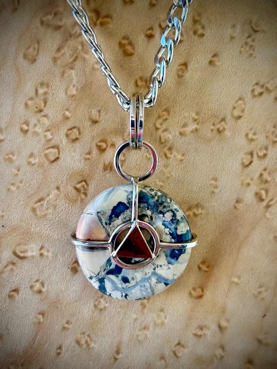 Recovery Pendant in Mailgano Jasper