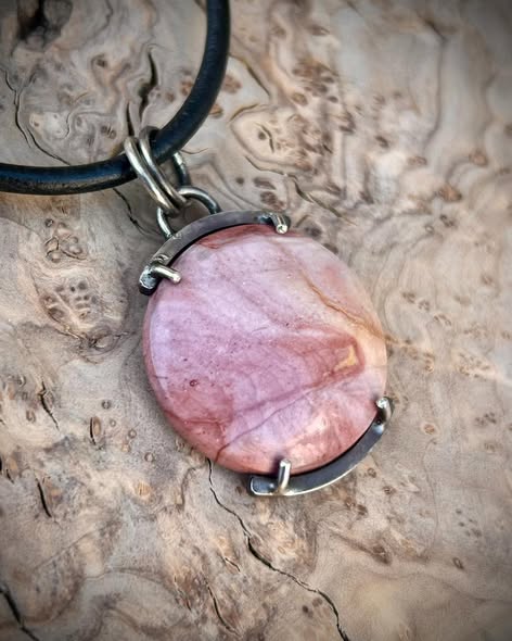 Willow Creek porcelain jasper pendant