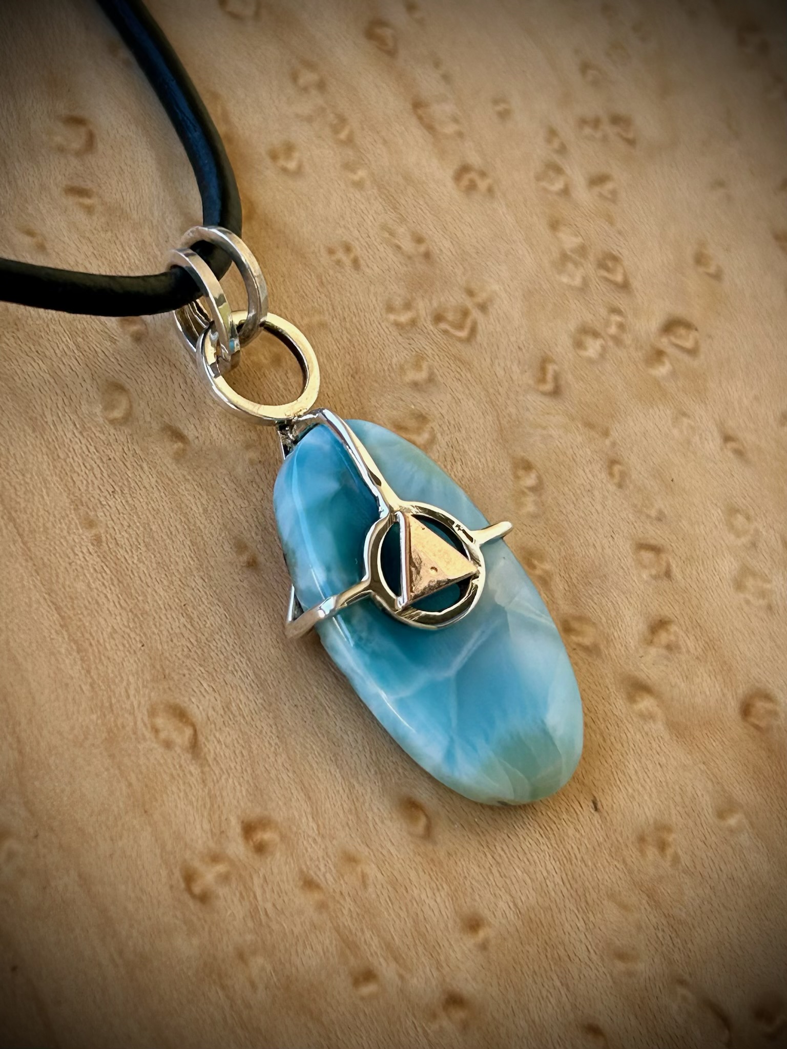 Larimar Recovery Pendant