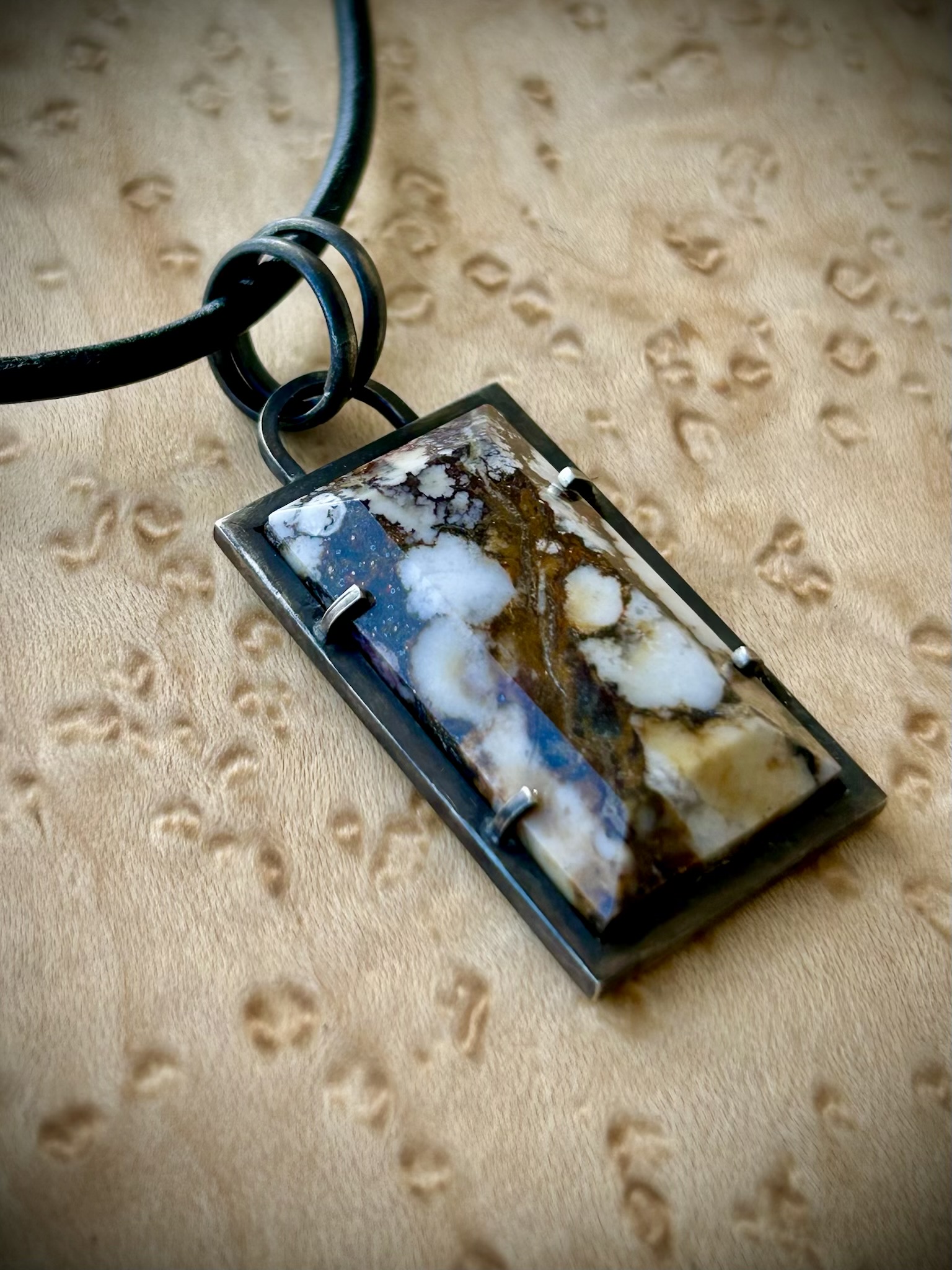 Wild horse Magnesite Pendant