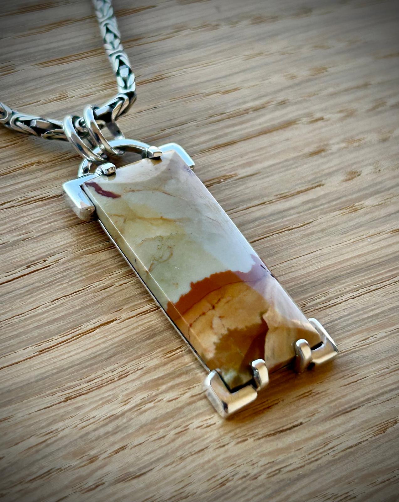 Landscape Jasper Pendant